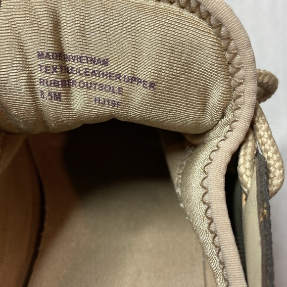 Michael Kors brown animal print wedged sneakers size 8.5 - Picture 6 of 7